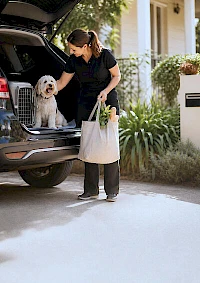 Pets, errands and away-from-home checks